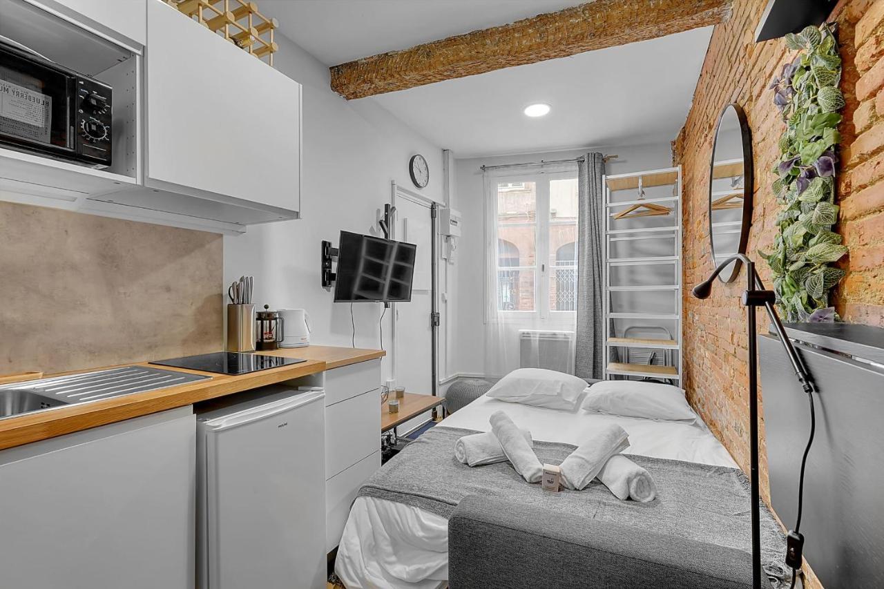 Getaway For 2 Beautiful Studio Near The Garonne Toulouse Eksteriør bilde
